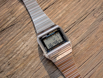 Display screen on the watch