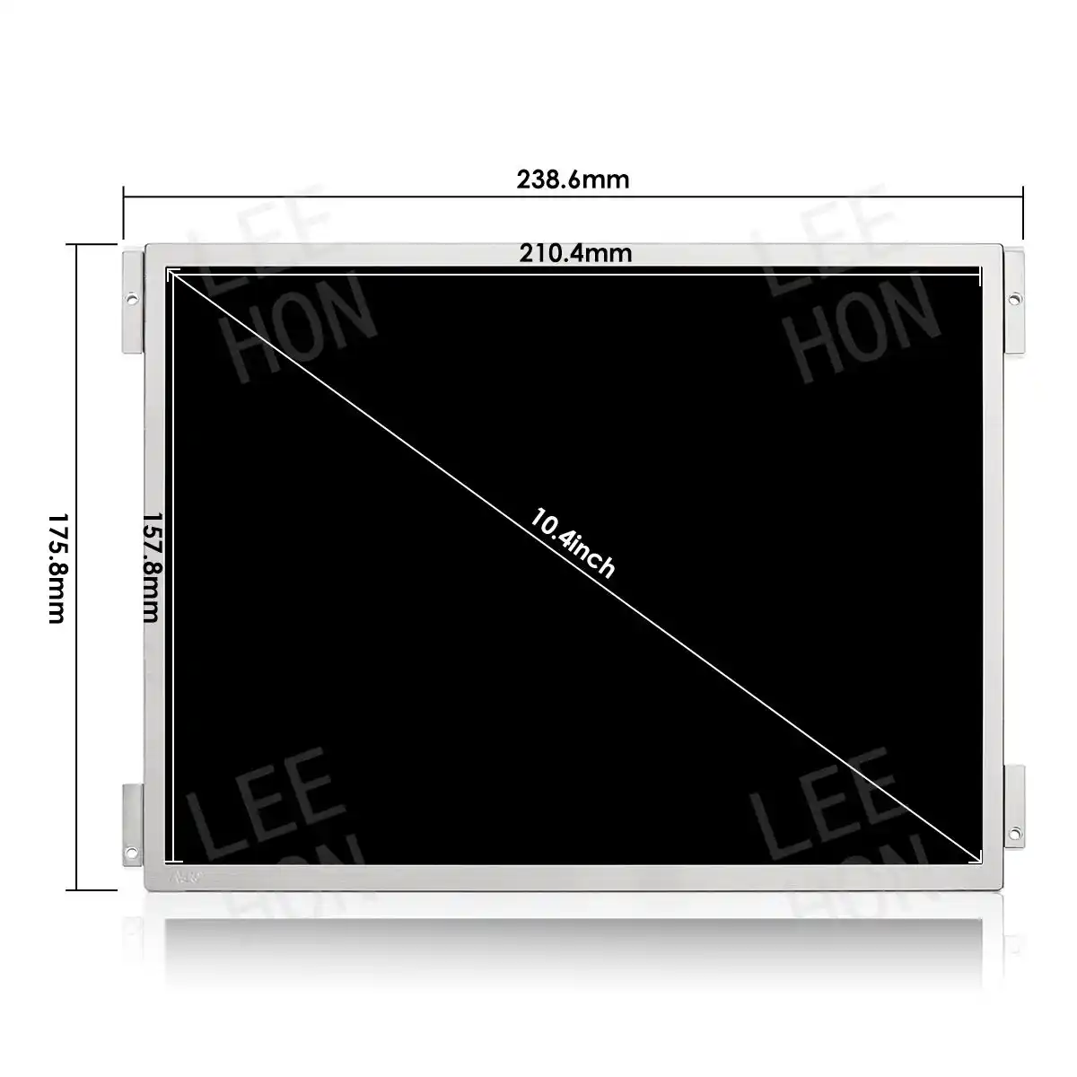G104VN01 V1-Dimensions